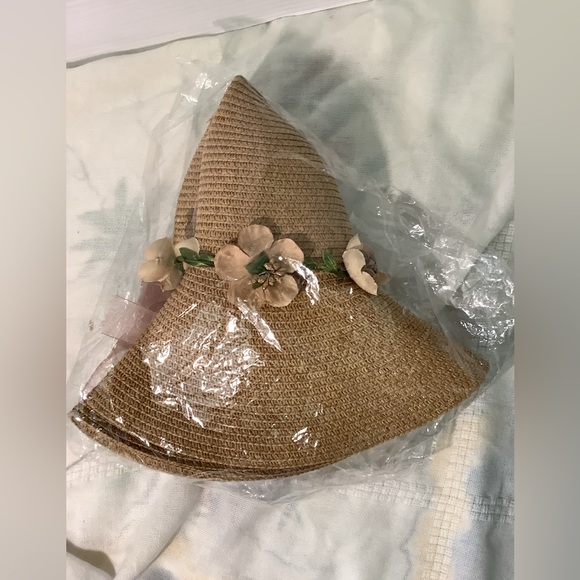 NWT Women Big Wide Brim Straw Hat Floppy Beach Sun Foldable Hat - $10 Each - Picture 5 of 6